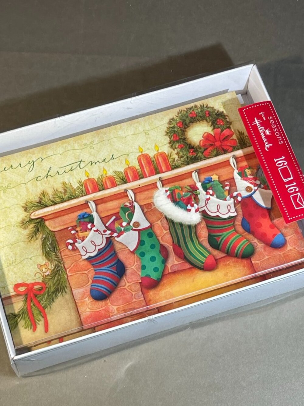 9 Seasons from Hallmark Christmas Cards with Envelopes (796)